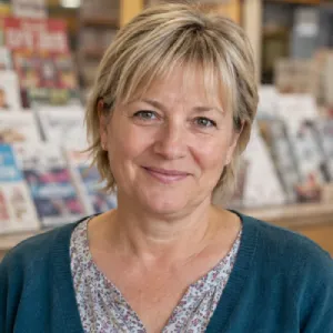Portrait de Sylvie M., gérante d'un commerce de proximité en Loire-Atlantique
